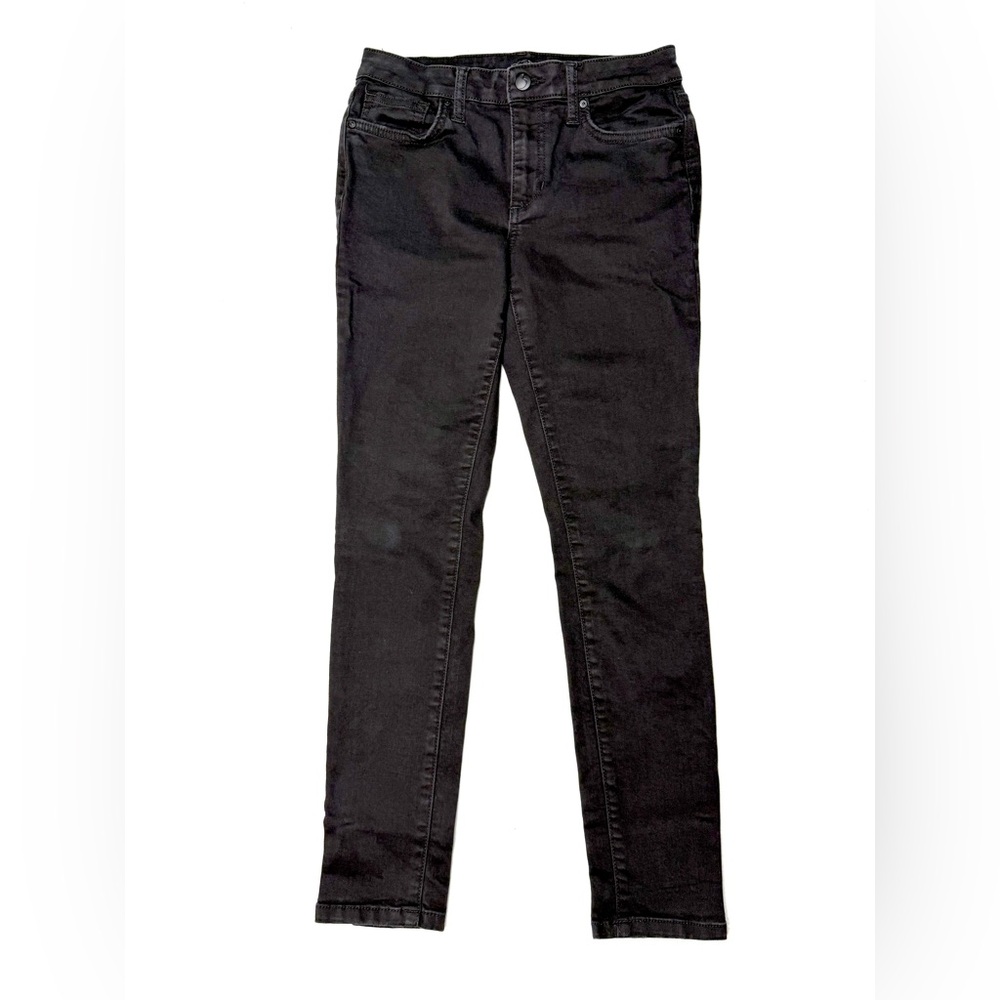 Joe's Jeans Black Stretch 5 Pocket Low Rise Denim Jeans Size 26 #1987